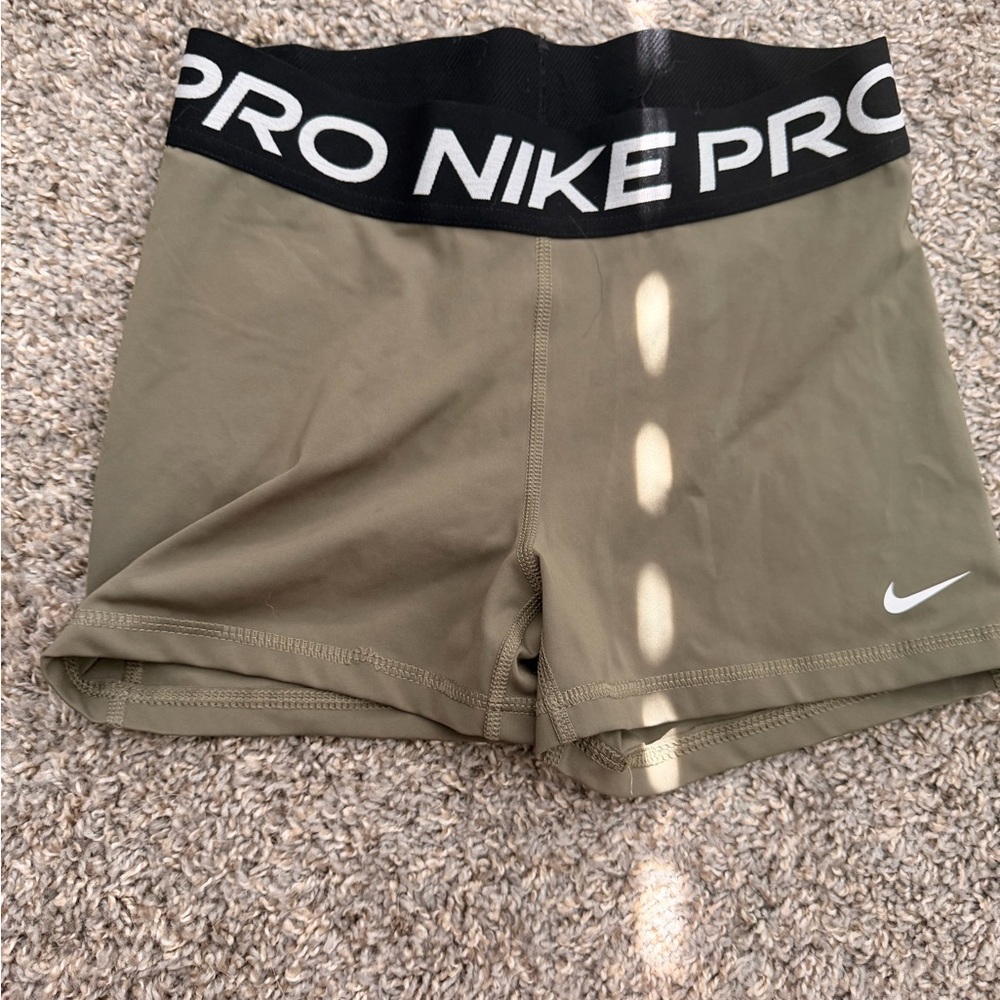 Nike Women's Khaki Bike Shorts